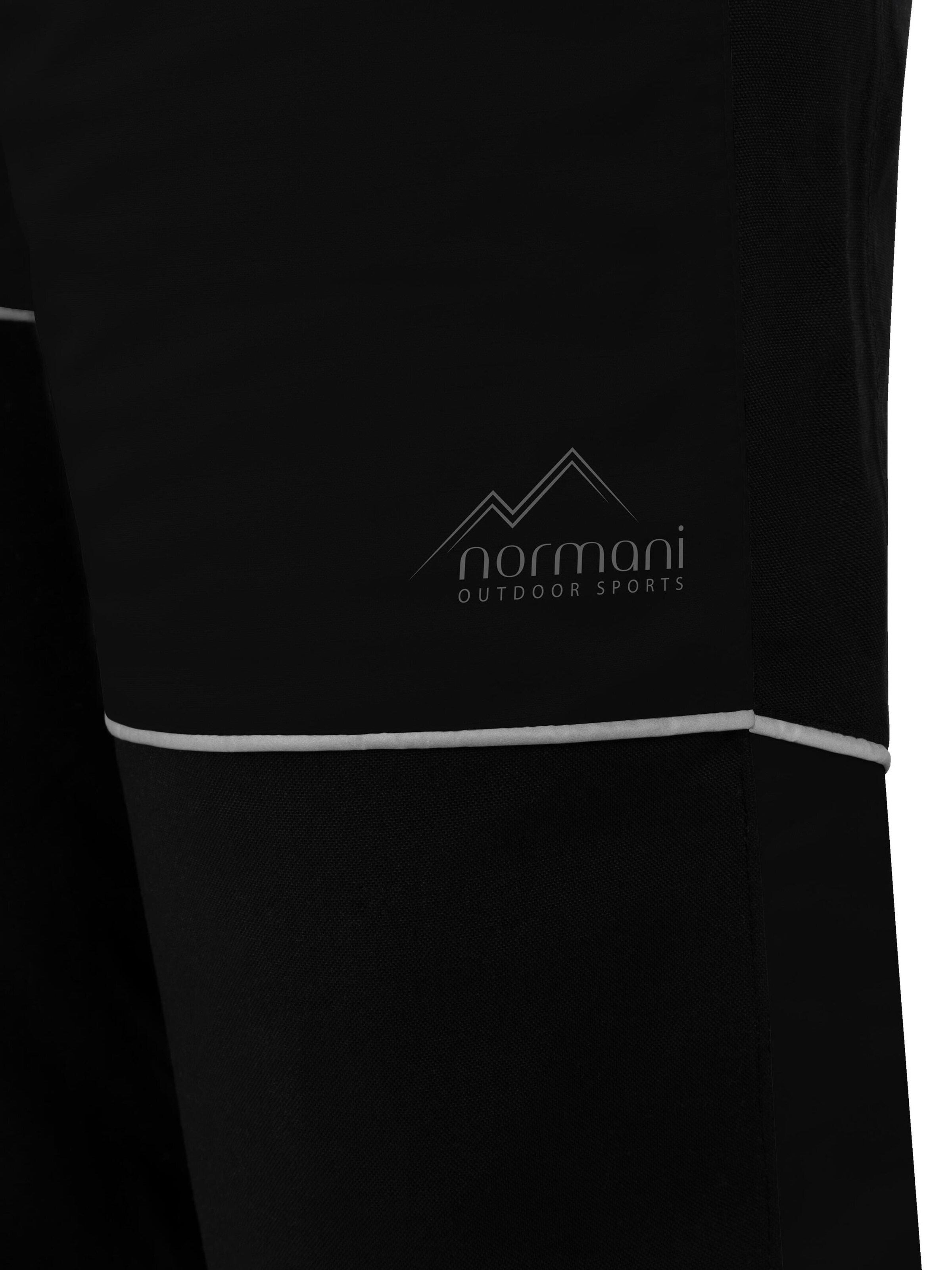 normani Regular Funktionshose 'Saanich' in Schwarz