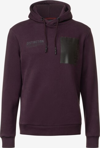 Street One MEN Sweatshirt in Purple: front