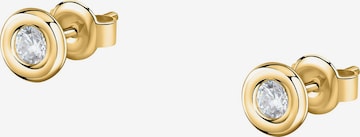 Live Diamond Ohrringe in Gelb: Vorderseite