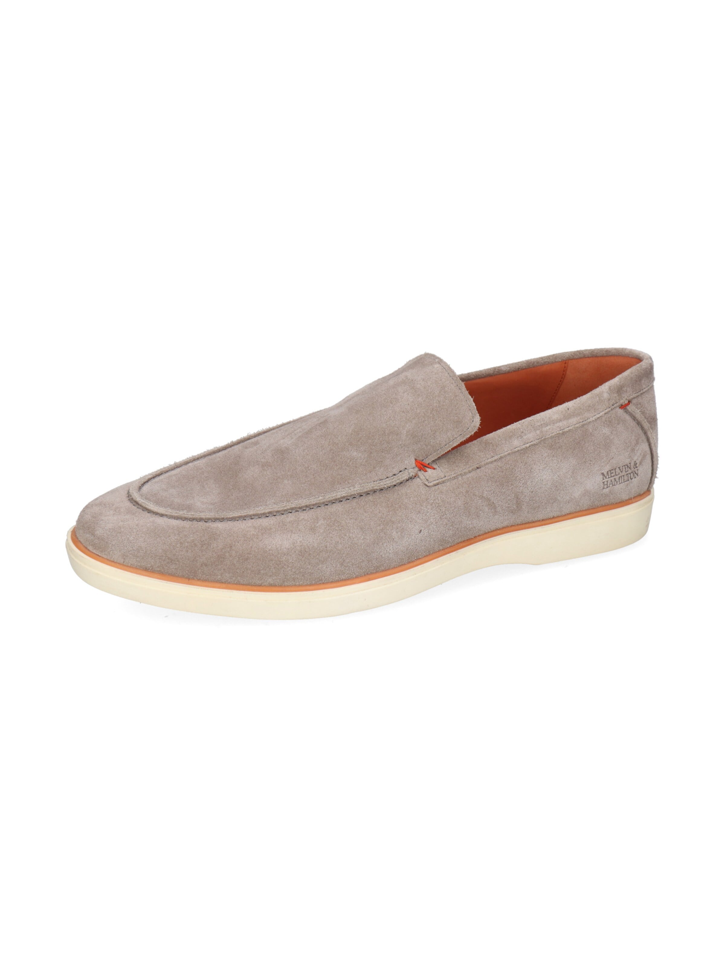 MELVIN & HAMILTON Moccasins 'Pablo 1' in Grey: front