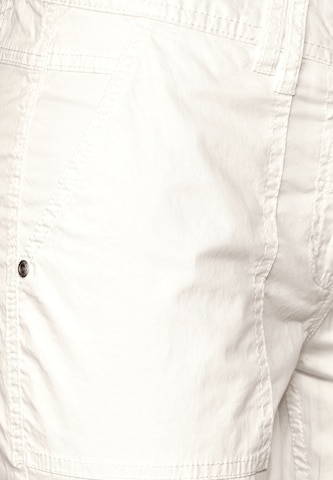 CECIL regular Παντελόνι σε λευκό
