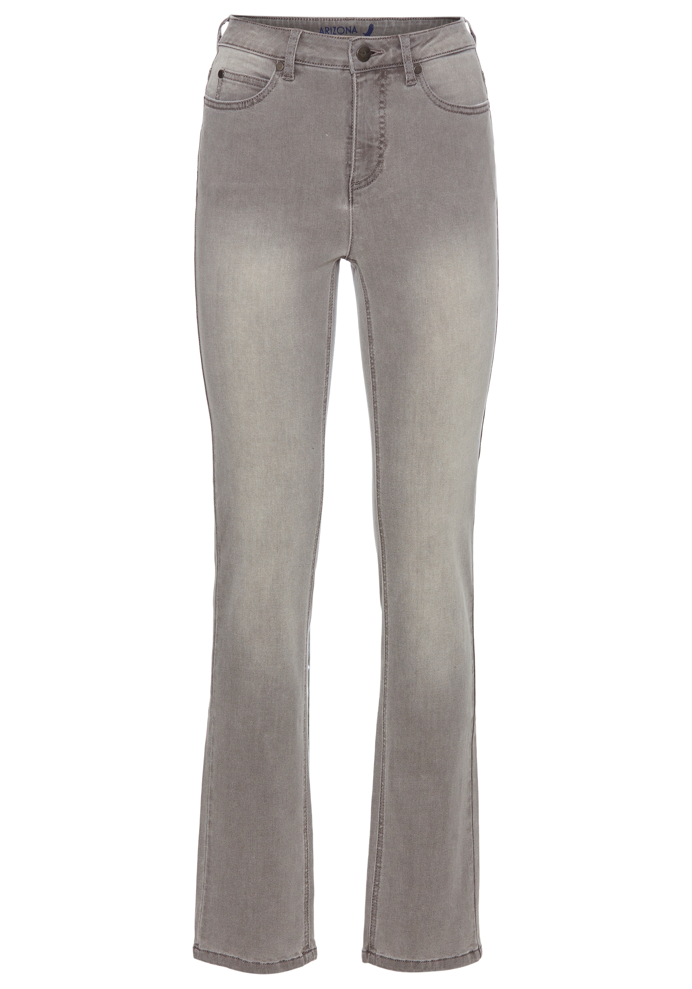 ARIZONA Flared Jeans in Grau: Vorderseite