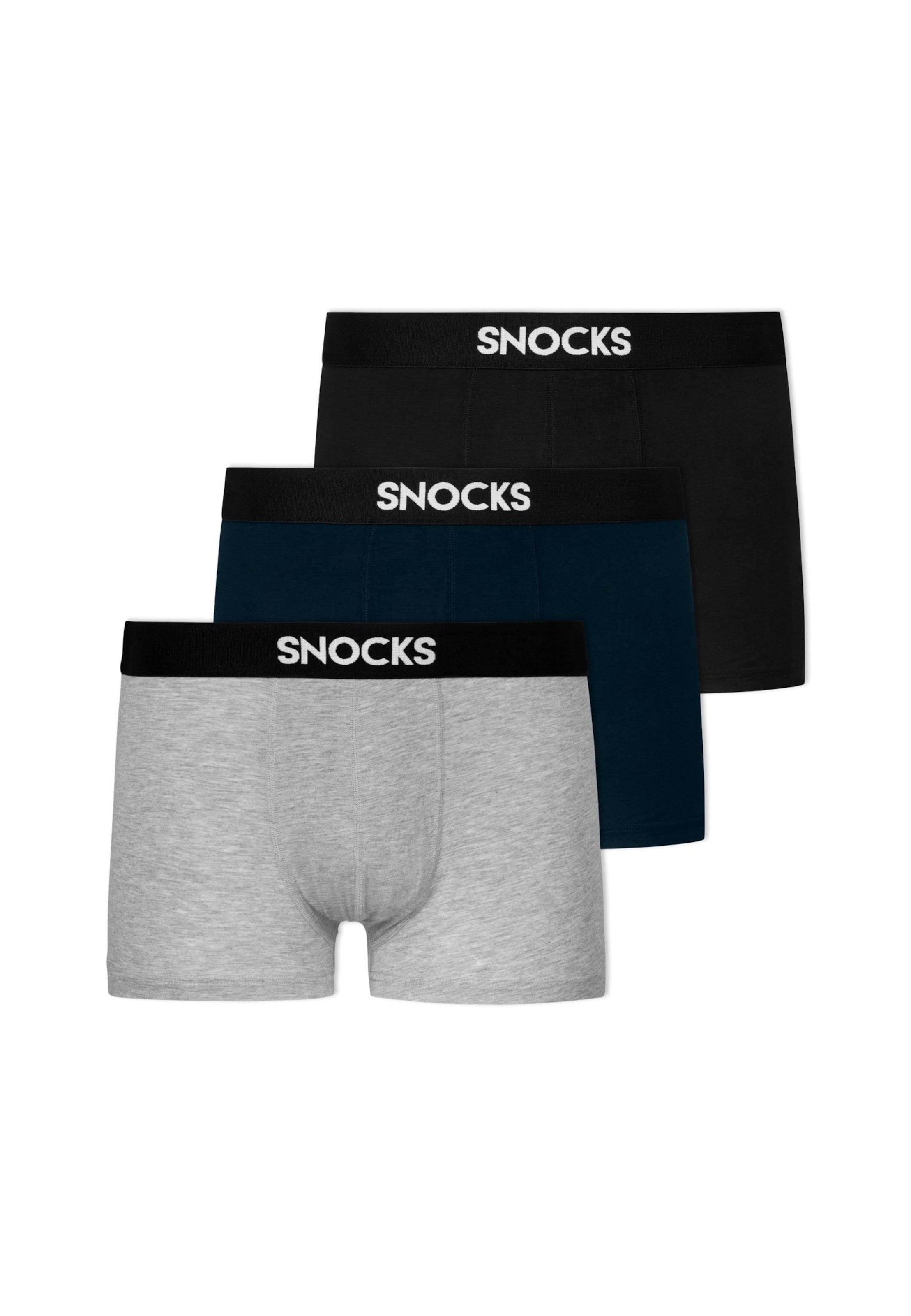 SNOCKS Boxershorts in Gemengde kleuren: voorkant
