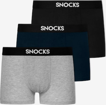 SNOCKS Boxer shorts in Blue: front