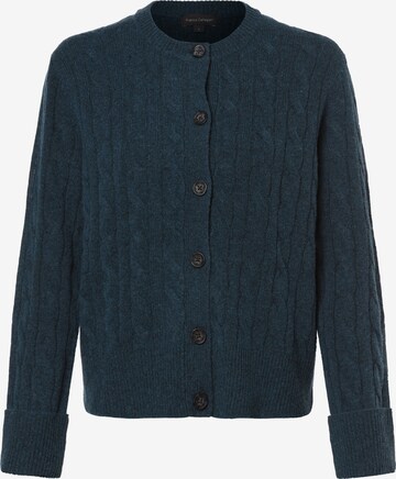 Cardigan Franco Callegari en bleu : devant