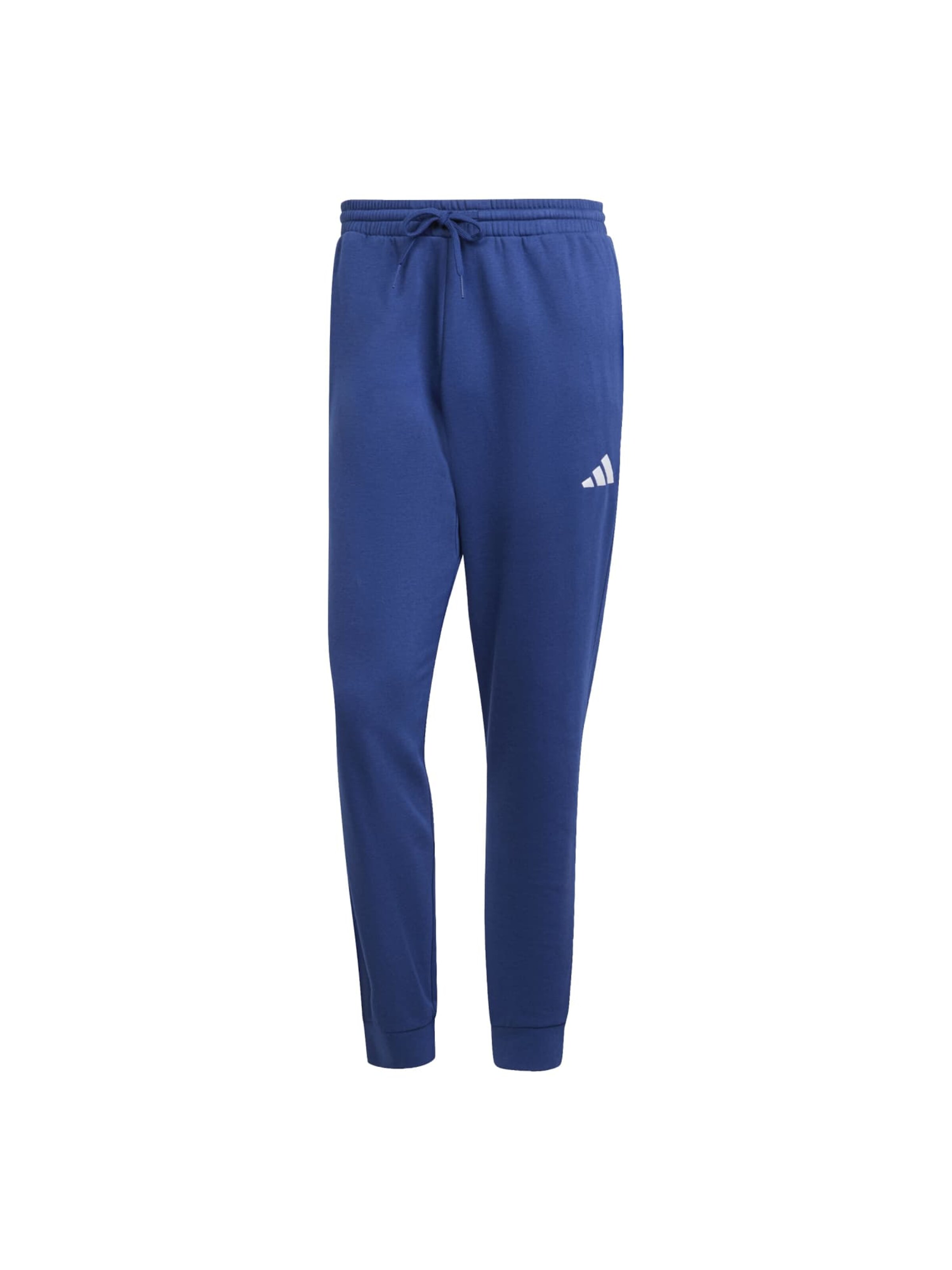ADIDAS SPORTSWEAR Ozke Športne hlače 'Feelcozy' | modra barva: sprednja stran