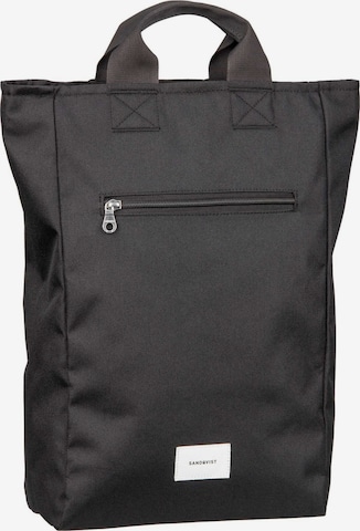 SANDQVIST Rucksack ' Ground 2-Way' in Schwarz: Vorderseite