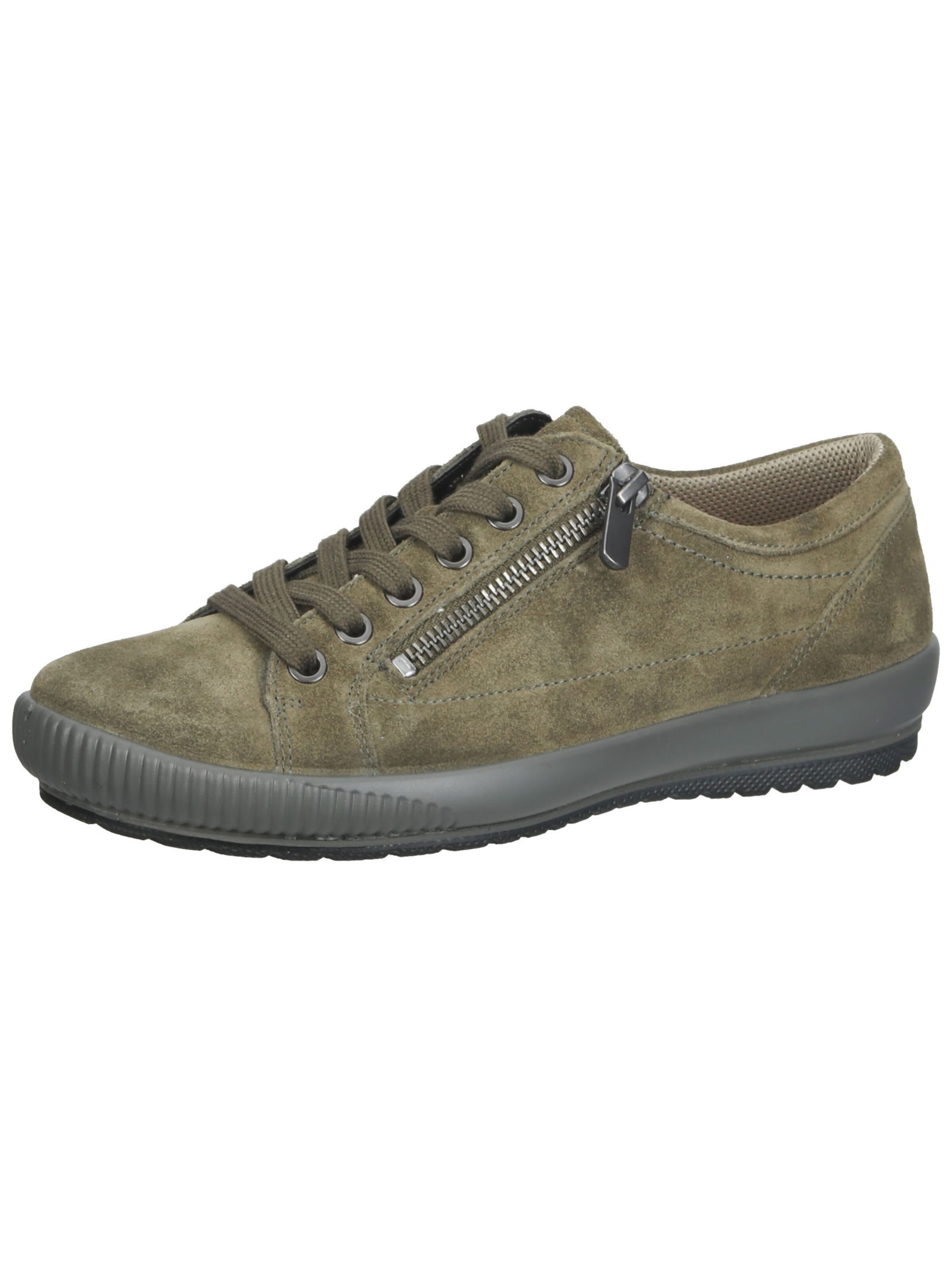 Legero Athletic lace-up shoe in Green: front