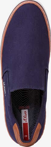 s.Oliver Slip On in Blau