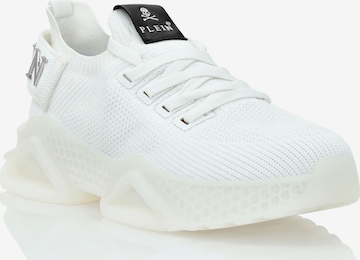 Philipp Plein Sneakers laag in Wit: voorkant