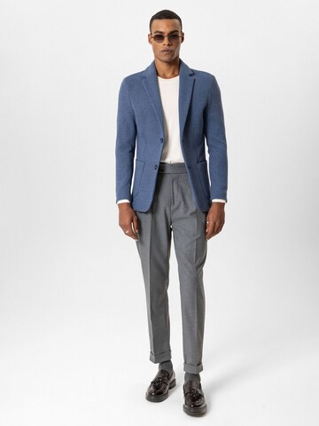 Antioch Slim fit Suknjič 'Berhtram' | modra barva