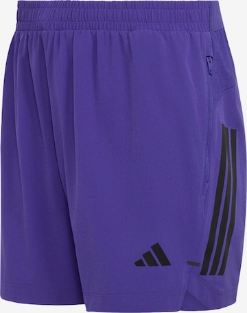 ADIDAS PERFORMANCE Sportbroek in Lila: voorkant
