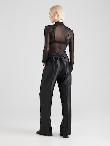 BOSS Black Regular Pleated Pants 'Tabuta' in Black