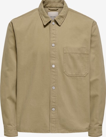 Only & Sons - Camisa de negocios 'ONSTimes' en beige: frente