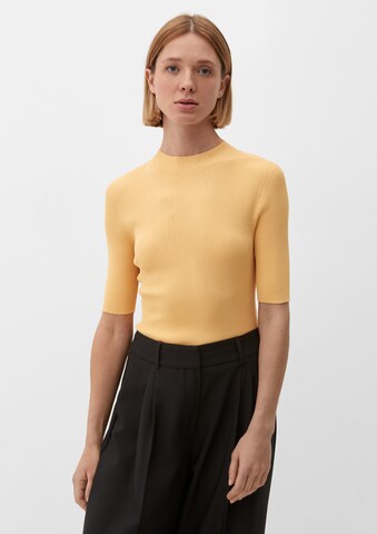 s.Oliver BLACK LABEL Sweater in Yellow: front