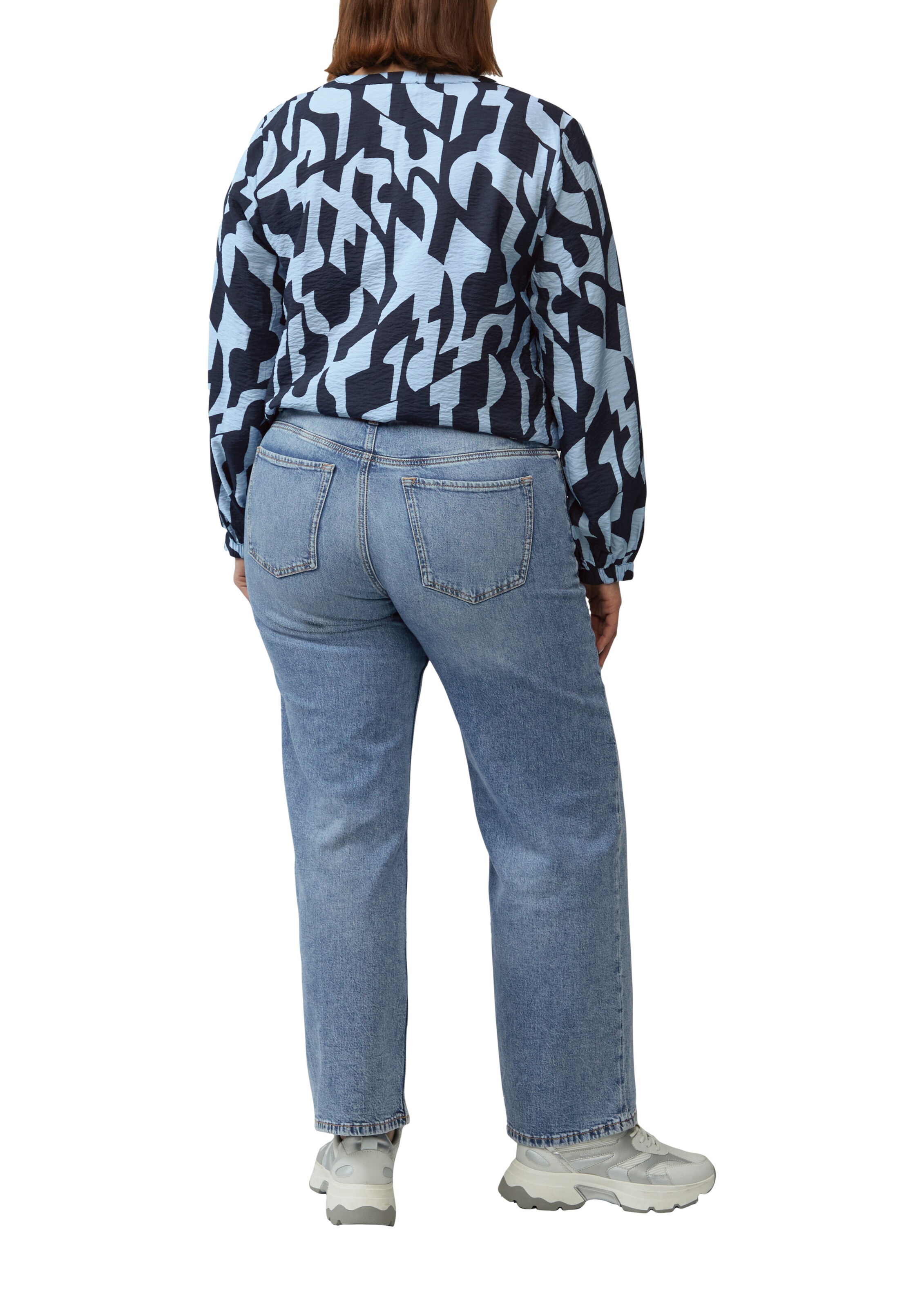 s.Oliver Red Label Plus Blouse in Blue