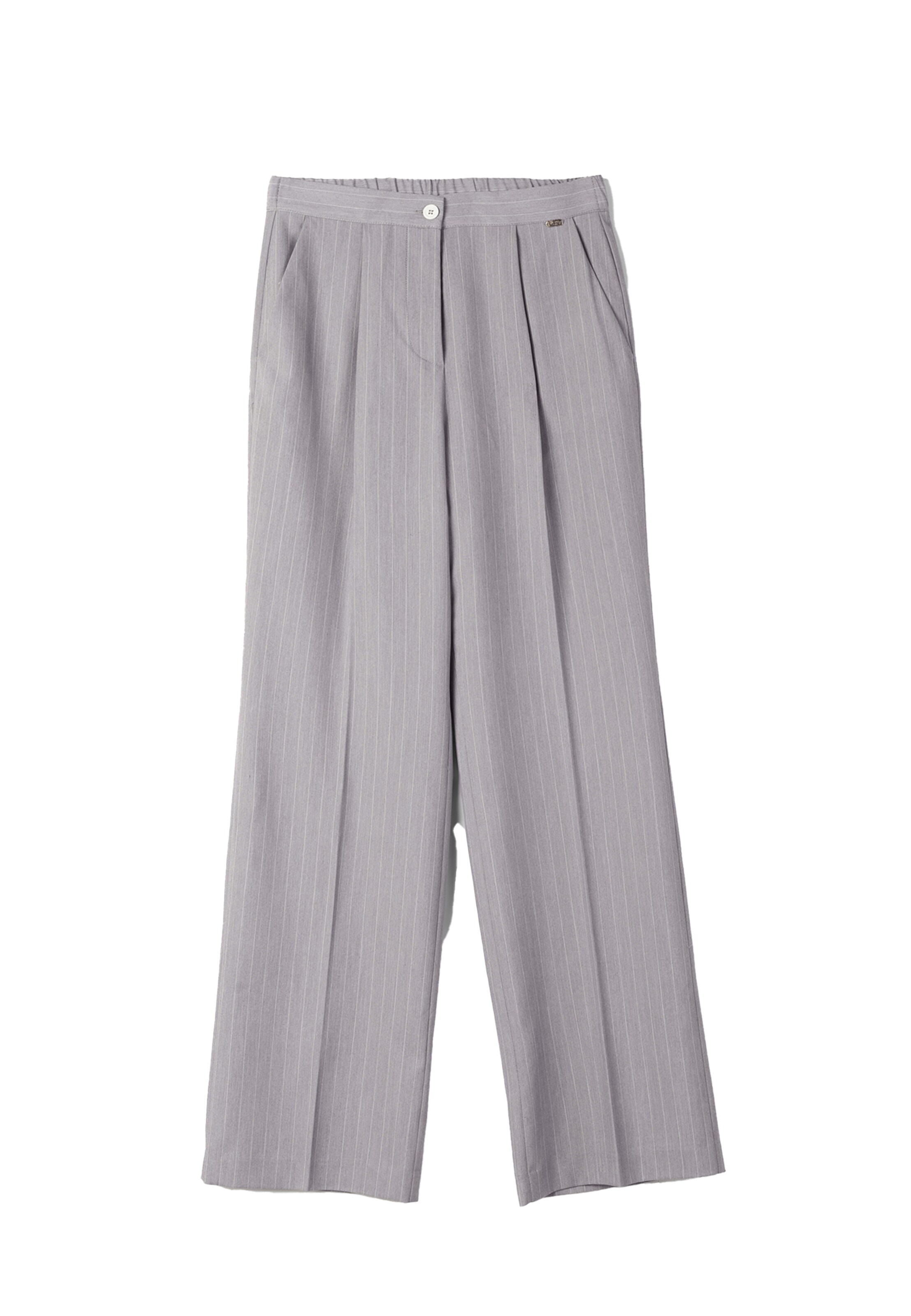 Camomilla Italia Regular Broek 'PRIMO' in Grijs: voorkant