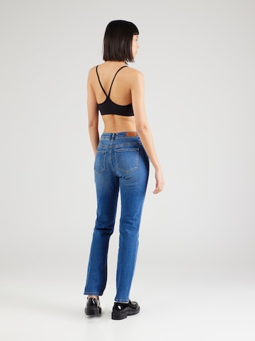 Coupe slim Jean 'SUI' ONLY en bleu