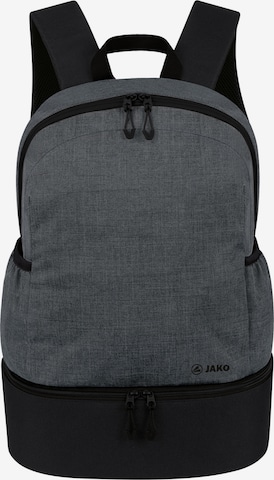 JAKO Sports Backpack in Grey: front