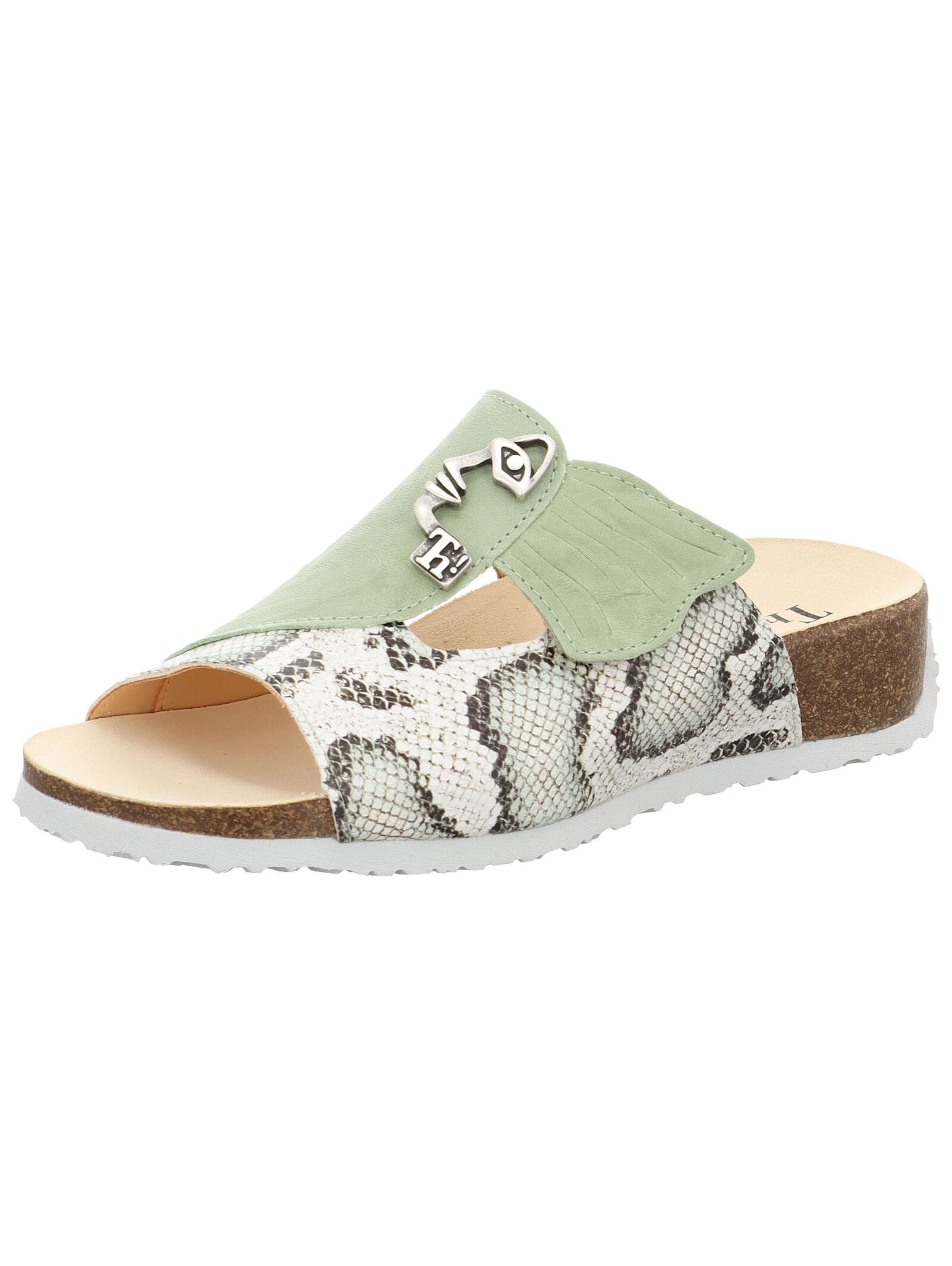 Zoccoletto di THINK! in verde: frontale