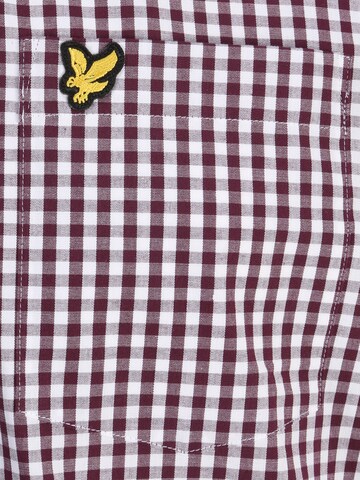 Lyle & Scott Big&Tall - Ajuste regular Camisa en rojo