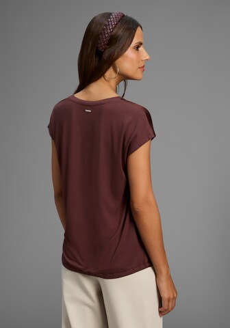 LAURA SCOTT Bluse in Braun