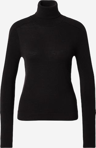 G-STAR - Jersey en negro: frente