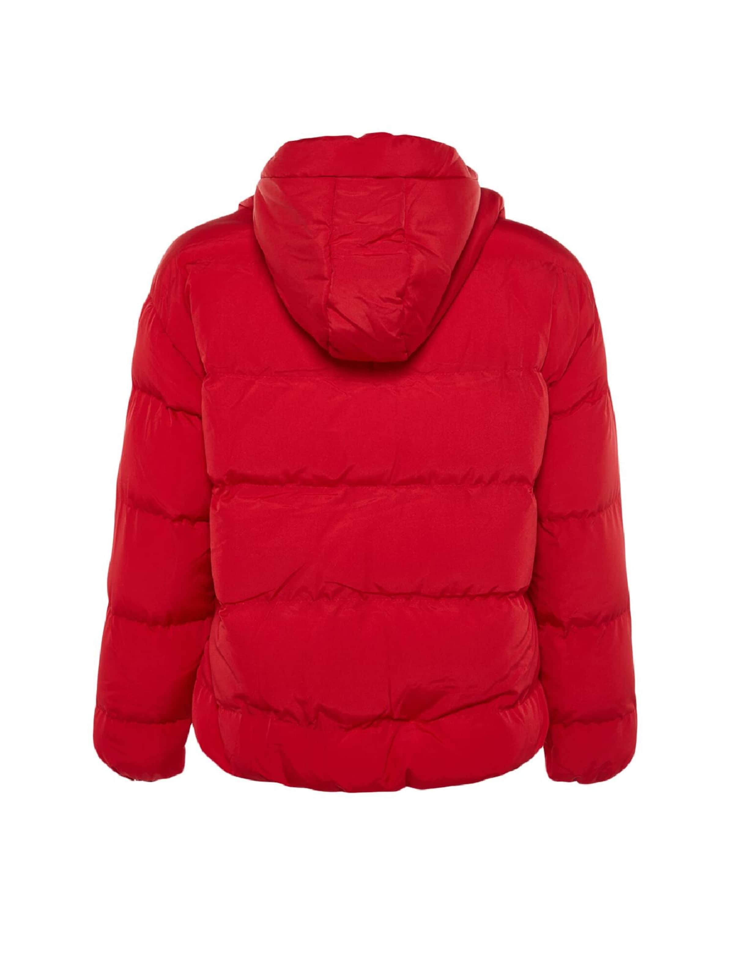 Trendyol Prechodná bunda - Červená