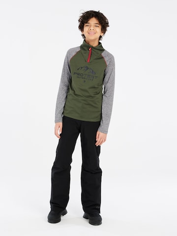 PROTEST Sportsweatshirt 'PRTRAF JR' in Grün