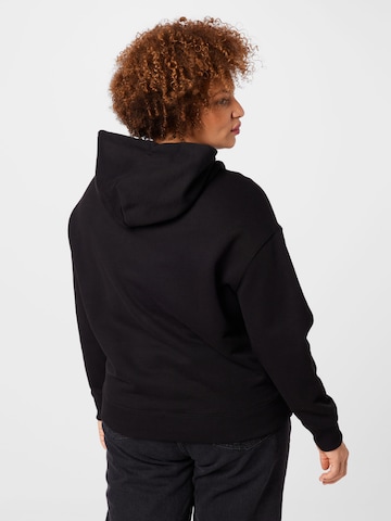 Tommy Jeans Curve - Sudadera en negro