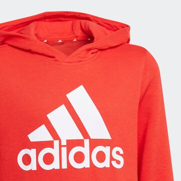 ADIDAS SPORTSWEAR Sportovní mikina 'Essentials' – červená