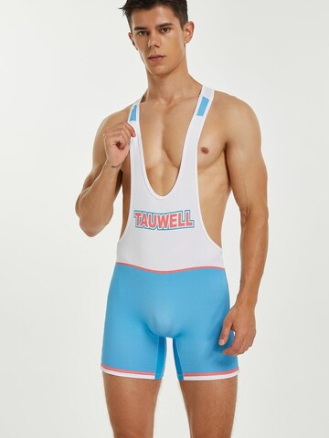 TAUWELL Athletic Underwear 'Fitness Wrestling' in Blue