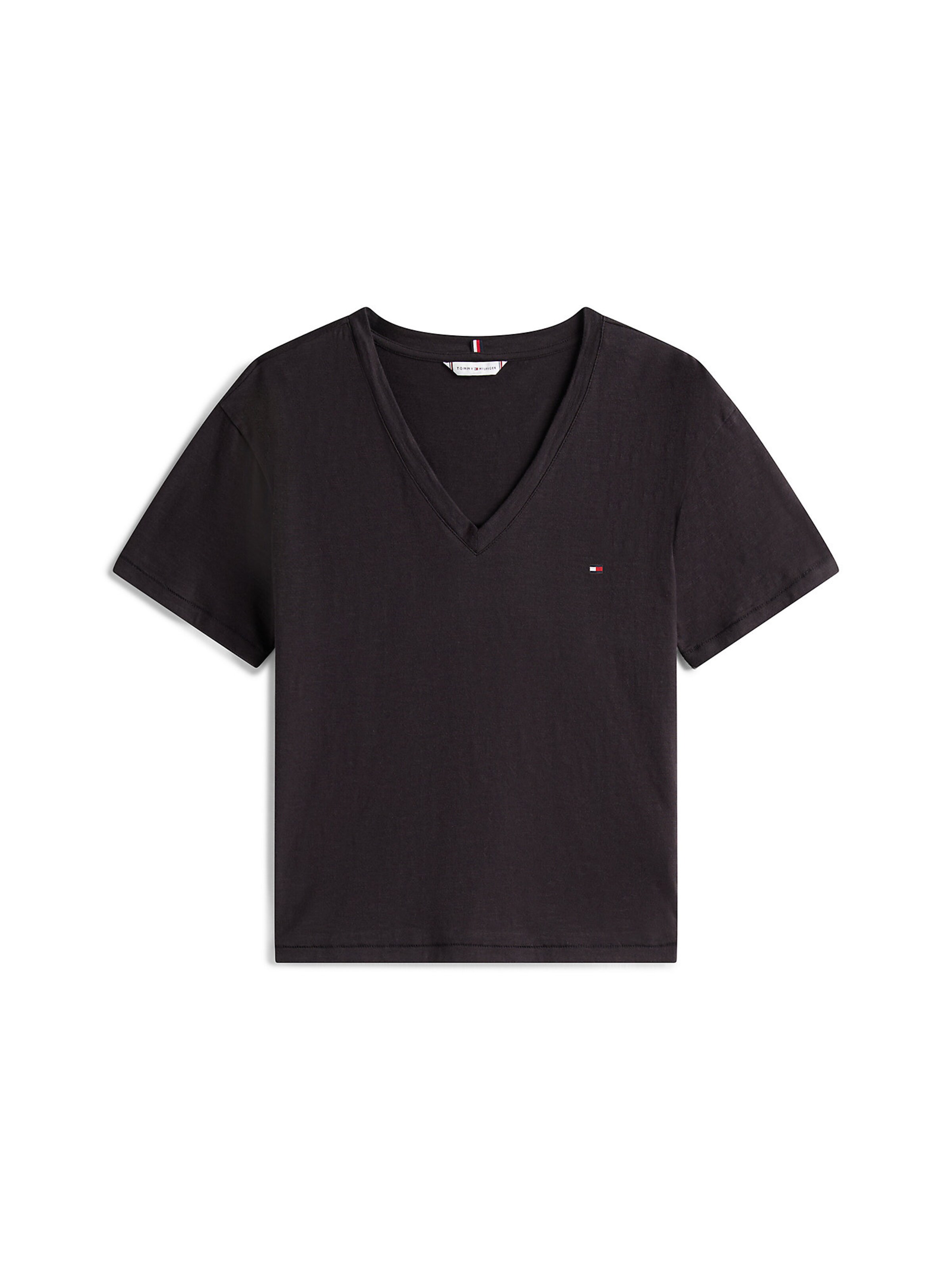 TOMMY HILFIGER T-Shirt in Schwarz: Vorderseite