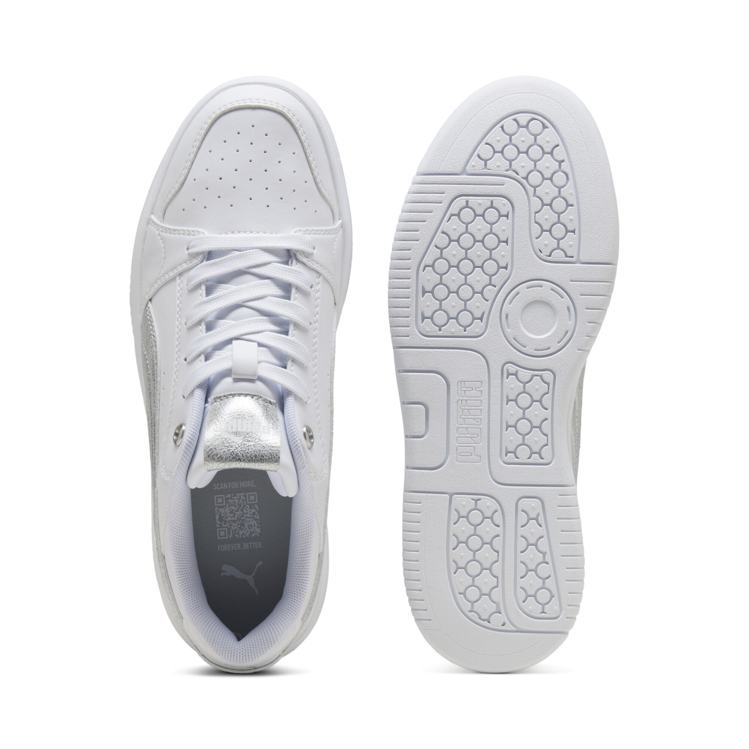 PUMA Platform trainers 'Rebound' in White