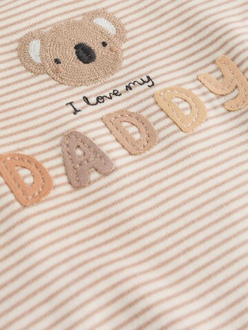 Next Schlafanzug 'Family' in Beige