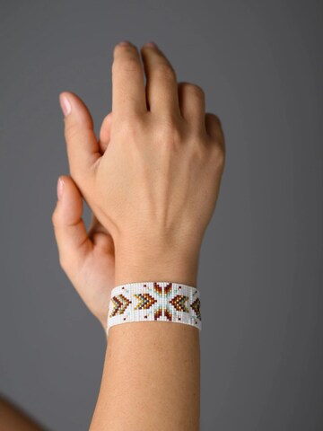 THE GEM STORIES JEWELRY - Pulsera en marrón