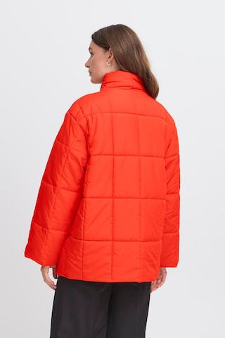 ICHI Overgangsjakke 'IHHANSA' i rød