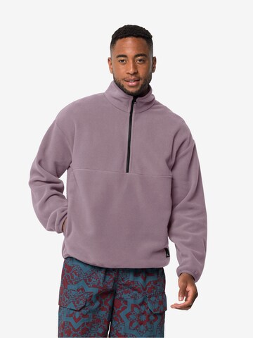 JACK WOLFSKIN Športen pulover | vijolična barva: sprednja stran