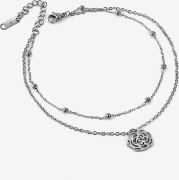 Kim Johanson Fußschmuck 'Rose' in Silber: Vorderseite
