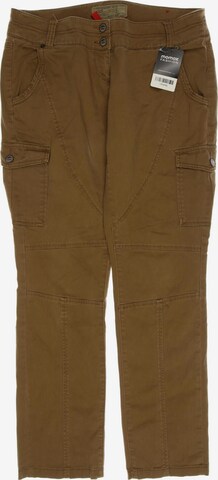 s.Oliver Pants in L in Brown: front