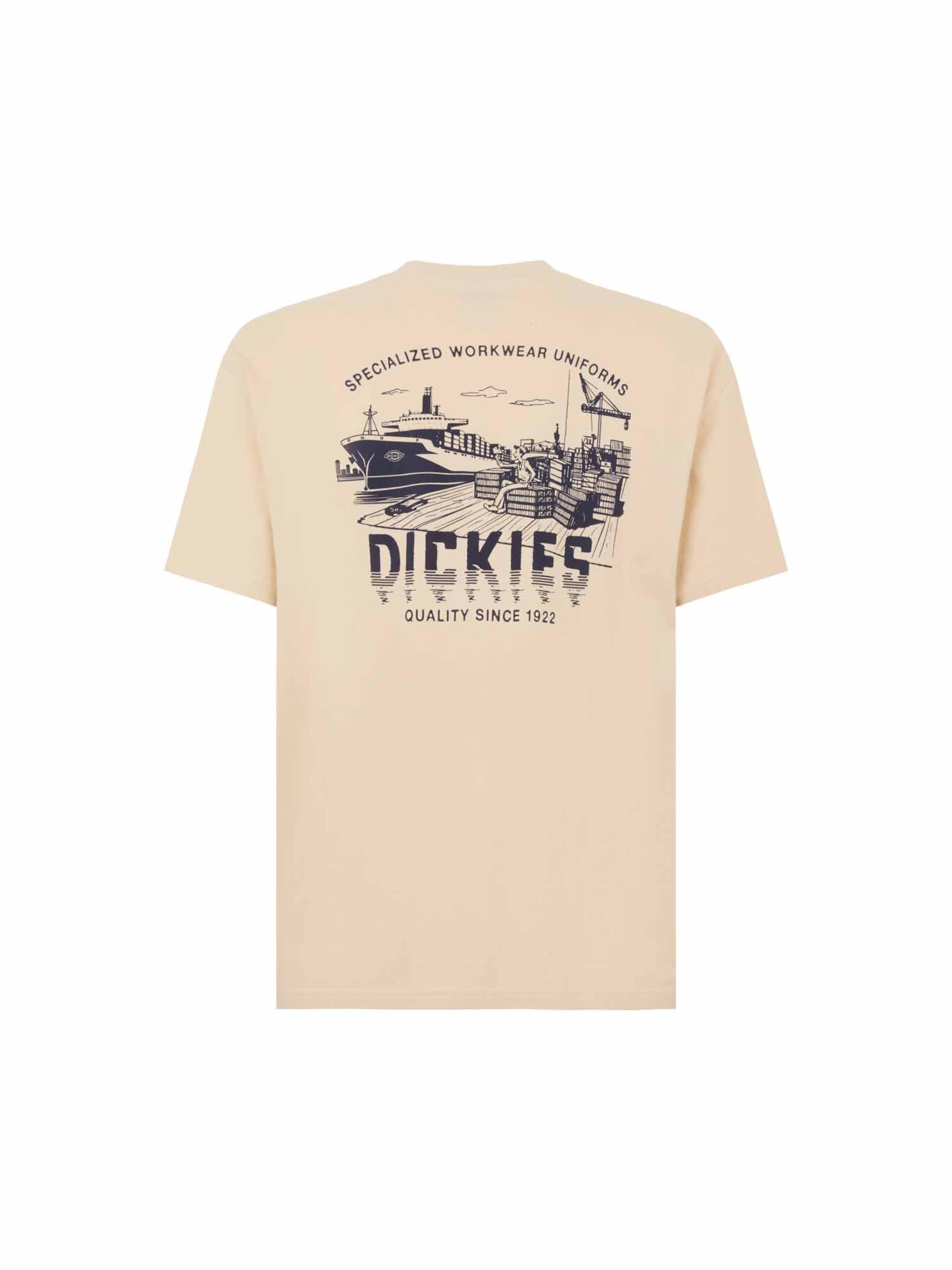 smėlio DICKIES Marškinėliai 'Pelham'