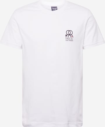 Iriedaily Shirt 'Stay Human' in White: front