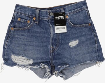 LEVI'S ® Shorts XXXS in Blau: Vorderseite