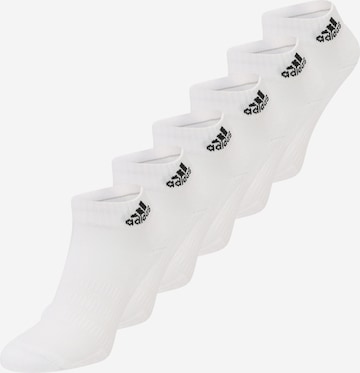 Chaussettes de sport 'Cushioned  ' ADIDAS SPORTSWEAR en blanc : devant