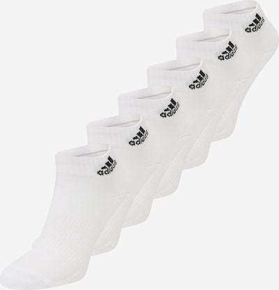 ADIDAS SPORTSWEAR Chaussettes de sport 'Cushioned  ' en noir / blanc, Vue avec produit