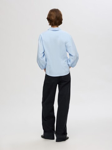 SELECTED - Blusa en azul