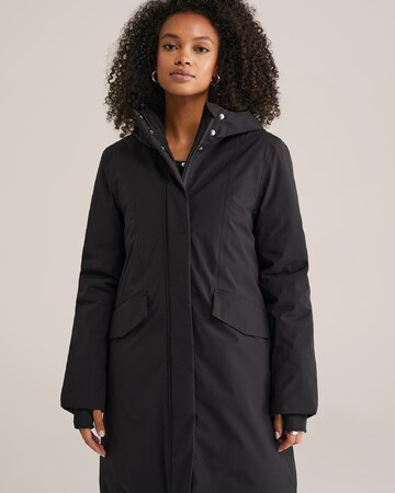 WE Fashion Parka in Schwarz: Vorderseite