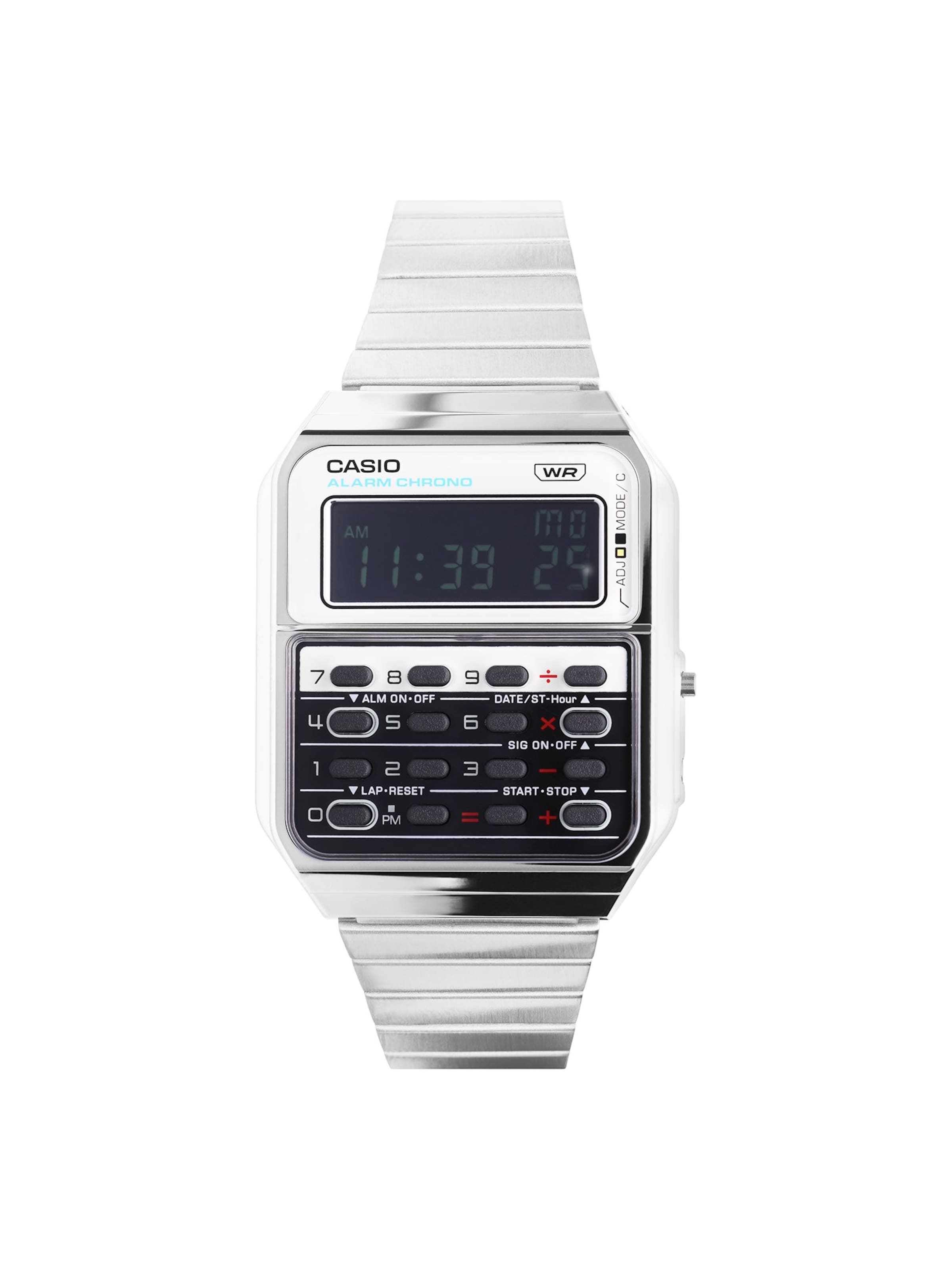 CASIO Digitaal horloge in Zilver: voorkant