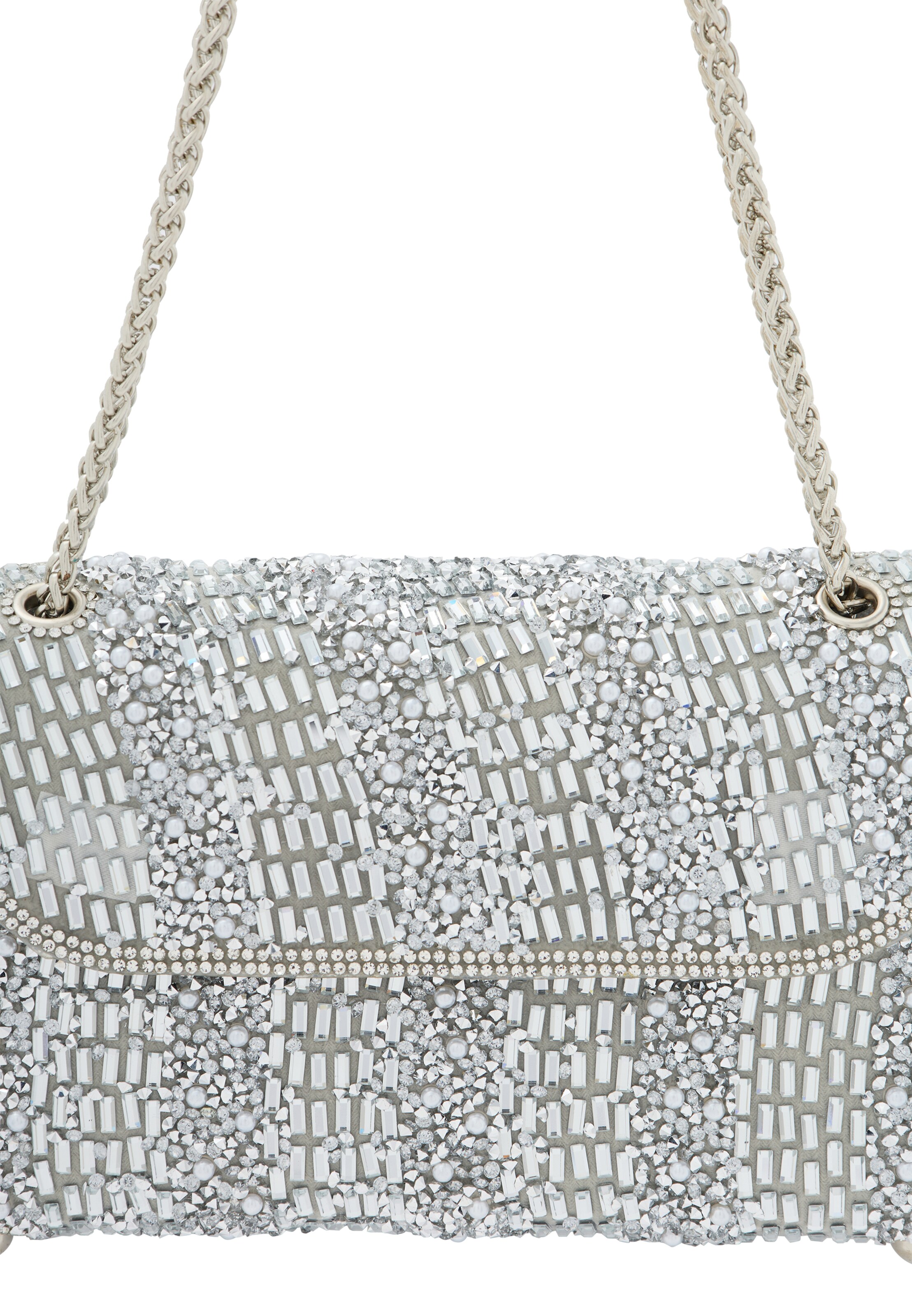 NAEMI Наплечная сумка в Серебристый