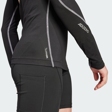 ADIDAS PERFORMANCE Functioneel shirt 'Adizero' in Zwart
